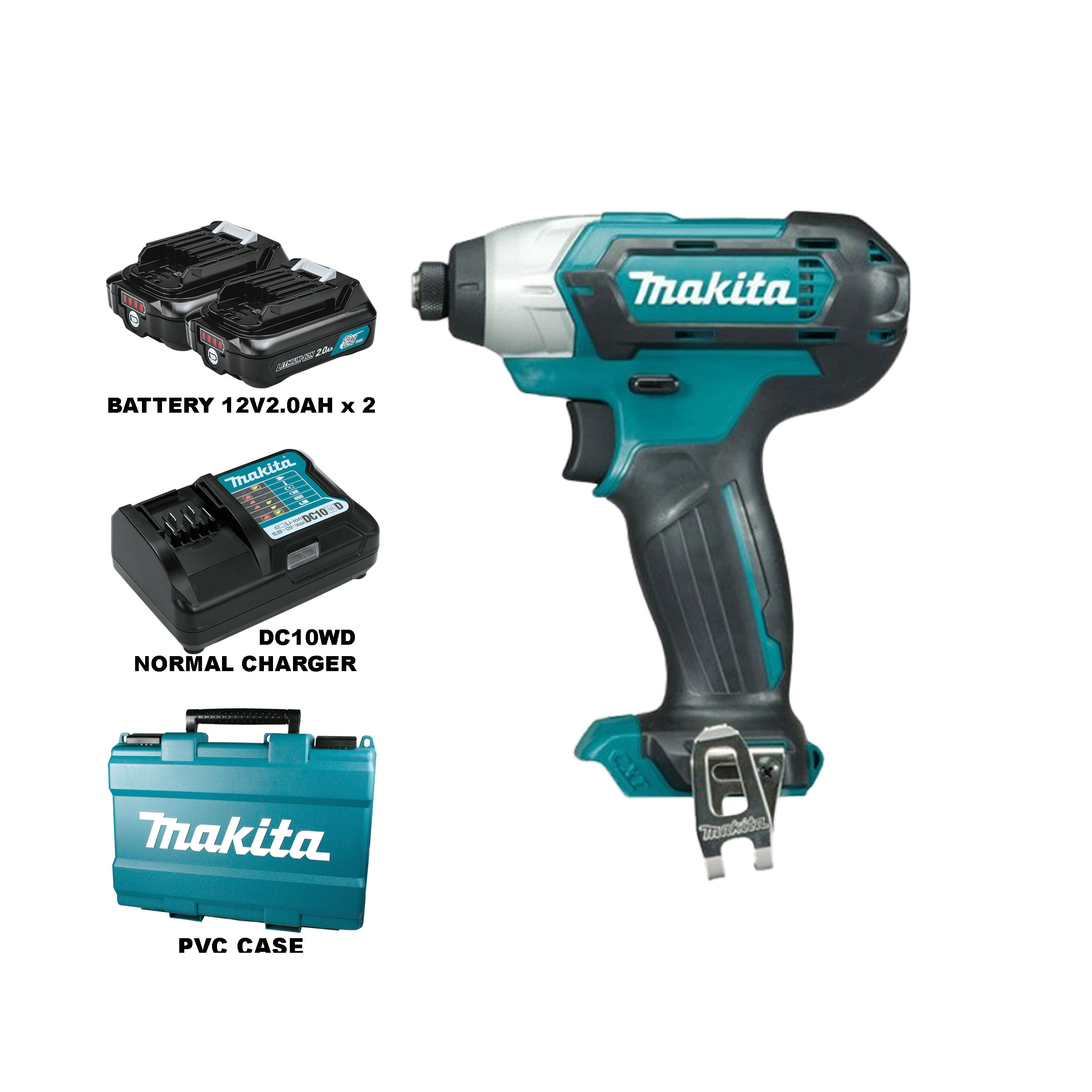 MAKITA TD110DWAE 12Vmax Cordless Impact Driver