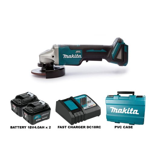 MAKITA DGA505RME 125 mm (5") 18V Cordless Angle Grinder