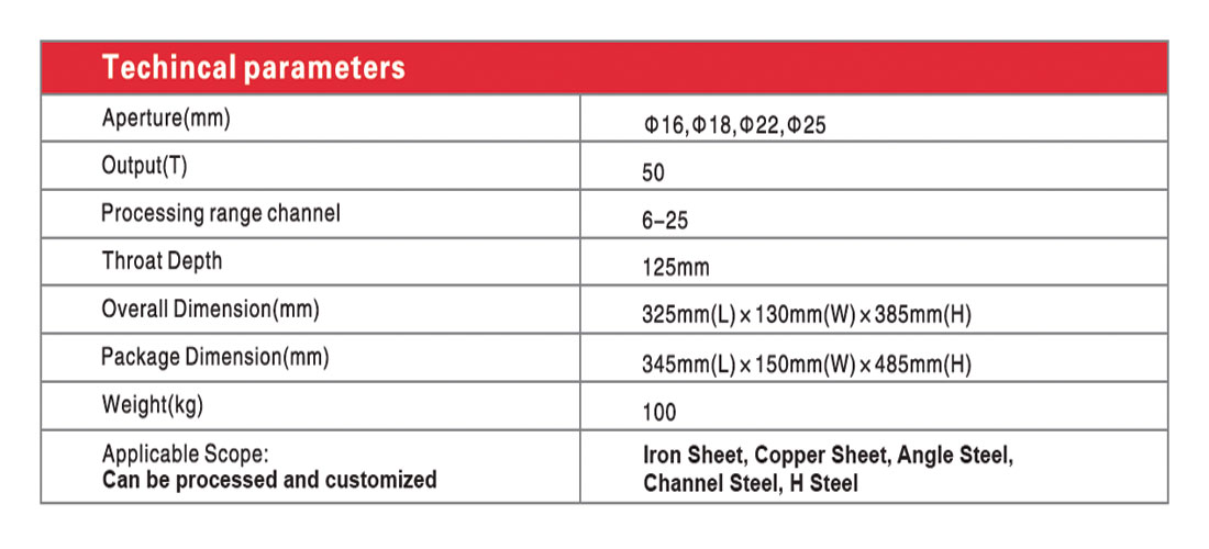 KAEN CH-80H New Type Split Hydraulic Punching Machine - Image 2
