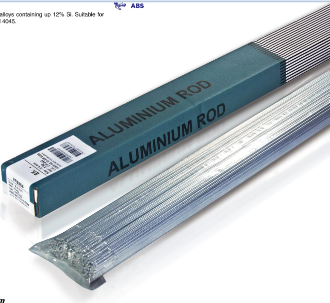 POWEWELD ALUMINIUM TIG ROD MC-5356R (TIG)