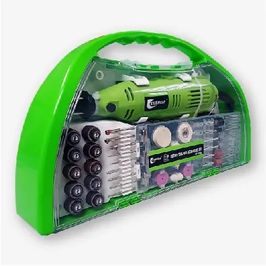 EVERISE Mini Rotary Tool and Accessories Set 119 pcs